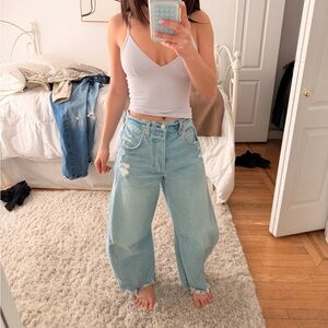 Citizens Of Humanity Sky Blue Flare Jeans